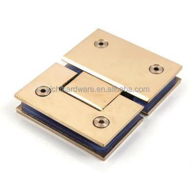 China China Manufacturer Clamp Gold 90 Degree Shower Door Glass Glass Hydraulic Hinge à venda