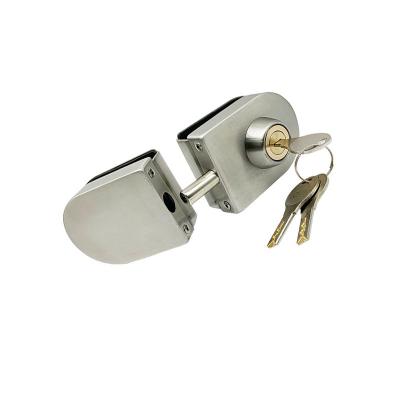 Cina High quality stainless steel  304 office door lock sliding glass door lock in vendita