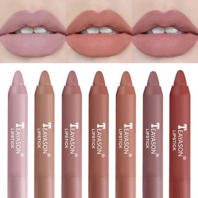 China New Velvet Waterproof Matte Lipsticks Pen Waterproof 12 Colors Long Lasting Sexy Red Tint Pen Cosmetic Lipstick Makeup Lip for sale