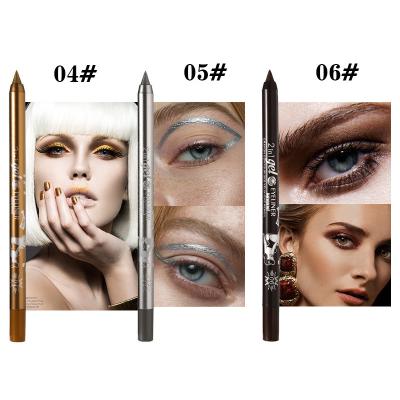 China 10 Colors Waterproof Durable Waterproof Anti Sweat No Dizzy Eyeliner Gel Pencil Lip Liner Concealer Eye Liners Pen for sale