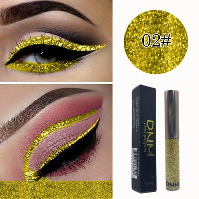 China Waterproof Diamond Bright Shining Long Lasting Sexy Pearl Eyeliner Pen 16 Colors Hot Selling Glitter Liquid Eyeliner Makeup Cosmetics for sale