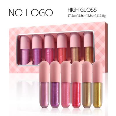 China Wholesale Plumping Lip Gloss Waterproof Custom Cosmetic Lip Gloss Private Label Lip Gloss for sale