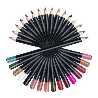 China Waterproof No Mark High Quality Lip Pen LIpliner Makeup Private Label Lip Pencil Eyeliner Eyebrow Pencil Multi Purpose for sale