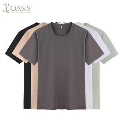 China Other New Design Printed Solid Color Logo Solid Color Cotton Shirt Custom Made High Quality T-shirt for sale