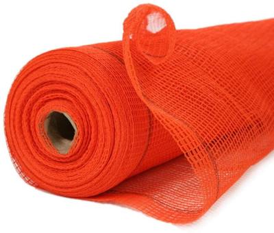 China Orange Knitted HDPE Scaffolding Construction Building Debris Netting Mesh Nets Safety for sale