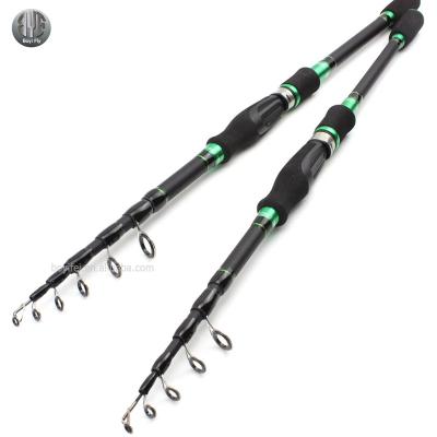 China New Carbon Fiber Ultralight Carbon Fiber Mini Rod Mount Telescopic Pole Lure Fishing Spinning Weight for sale