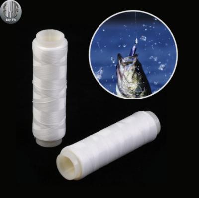 China Fishing line high tensile line strong line elastic polyester bait braid sea fishing twine spool wire rope for sale