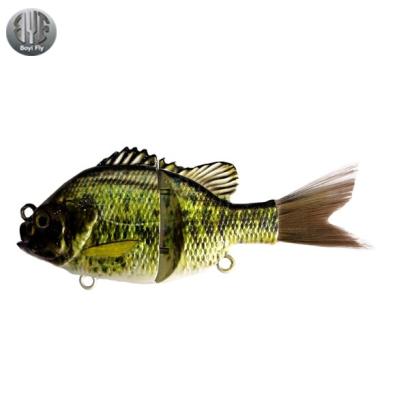 China Wholesale Plastic Sunfish Multi Bait Slip Bait ABS Swim Lure Fishing Zander Lure for sale