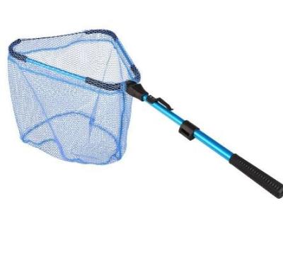 China Retractable Multifilament Fishing Net Telescoping Collapsible Folding Landing Net Pole for sale