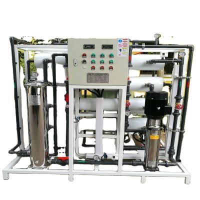 China Pure mineral water purification 500 lph/3000 gpd drinking water reverse osmosis RO purifier filters machine for commercial water treatment system for sale