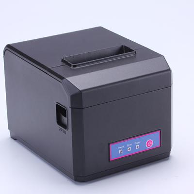 China Black Bule-Tooth Auto Cutter Printer Desktop High Efficiency Thermal Receipt Printer for sale