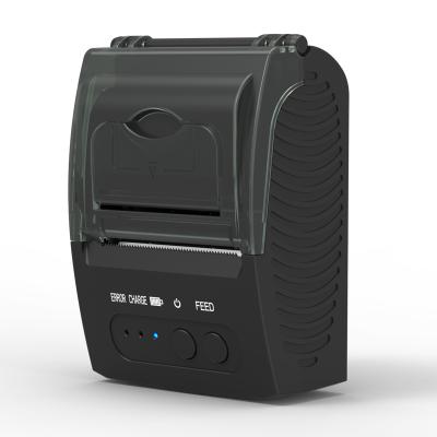 China Black Small Portable Receipt Printer High Quality BT Wireless Receipt Printer for sale