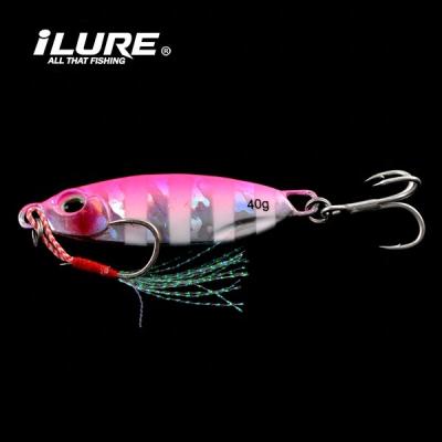 China PESCA 15g20g25g30g40g60g Metal ILURE High Quality Metal Building Lure for sale