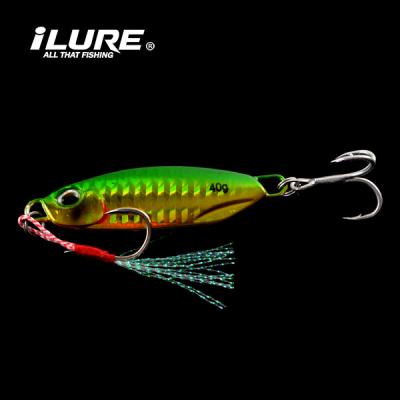 China Metal Fishing Jig Building Lure 15g20g25g30g40g60g Saterwater Peche for sale