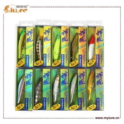 China ABS Plastic High Top Hard Fishing Lure Manufacturers 15g 25g Pencil Lure Plastic Fishing Molds for sale