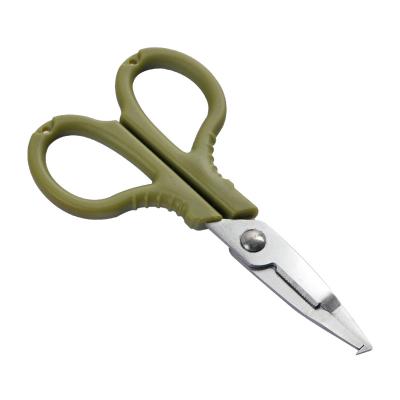 China ILURE Outdoor Sports Open Loop Scissors Muiltfuctional Portable Fishing Knife for sale