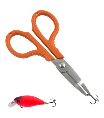 China Stainless Steel+ABS ILURE Fishing Line Scissors High Quality Carbon Steel Cutting Pliers Fishing Accessories for sale