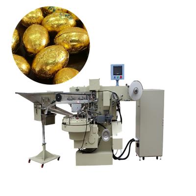 China Wholesale 400pcs/min Food Pakiging Masin Chocolate Egg Foil Wrap Choco Balls Packing Machine Chocolate Packing Machine for sale