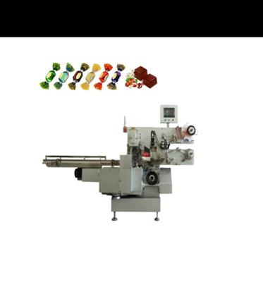 China Full Automatic High Speed ​​Snack L Bar Double Twist Candy Machine Caramel Candy Twist Wrapping Mesin Packing Machine for sale