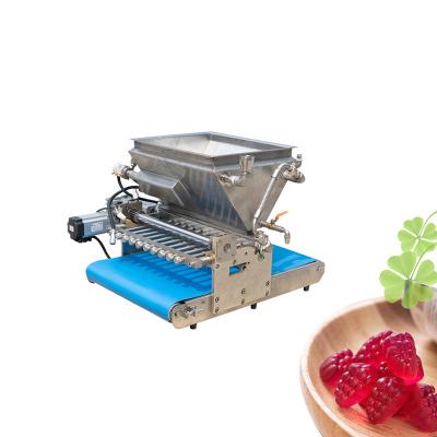 China Easy To Operate Commercial Type Lab Scale Multi Vitamin Handmade Jelly Candy Chocolate Gummy Candy Depositor Processing Making Machine for sale