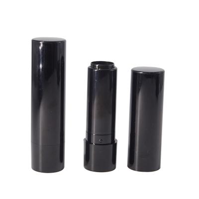 China Private Label Square Cosmetic Round White Lip Balm Containers Plastic Wholesale Lipstick Tube for sale