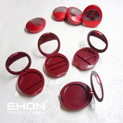 China Recyclable Unique Multi Models Multi Layers Eyeshadow Cases With Inner Mirror Wholesale Mini Cosmetic Packaging for sale