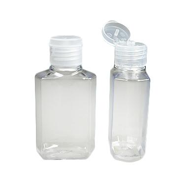 China Personal Care 60g 60ml 250g 250ml Octagonal Plastic Bottle With Flip Cap for sale