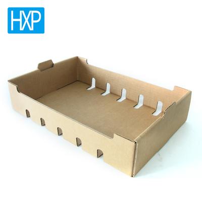 China Recycled Materials Hot Selling Custom Waterproof Wax Coated Box Packing Cardboard for sale