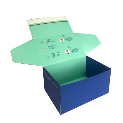 China Recycled Materials Custom Novelty Clothes Packaging Shipping Box for sale