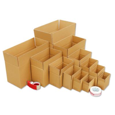 China Recycled Materials Cardboard Corrugated Paper Moving Boxes For Corrugated Paper Packaging Packing Box for sale