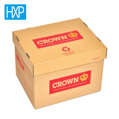 China Recycled Logo Moving Carton Shipping Corrugated Materials Custom Packaging Box for sale