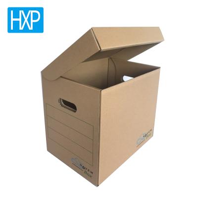 China Large Capacity Sustainable Cardboard Storage Mobile Paper Packaging Boxes For Packaging for sale