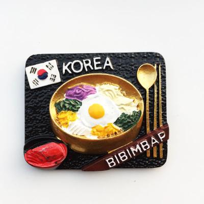 China Shape Souvenir Magnet Fridge PVC Fridge Magnet Korean Characteristic Tourist Sticker for sale