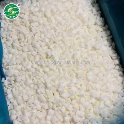 China 2022 Export Price IQF FROZEN Vegetable Supplier Frozen White Onion Dies for sale