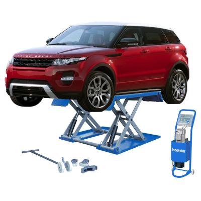 China Mid Rise Small Portable Car Lift Small Electric Scissor Lift For Sale 40TONS for sale