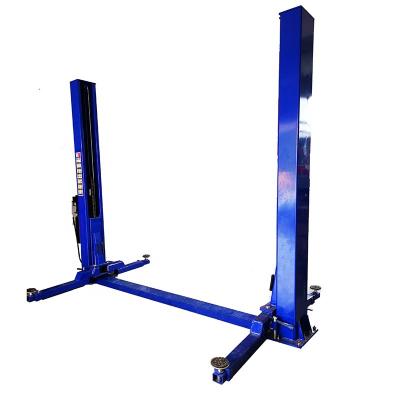 China Steel Structure 2 Post Car Lift Vehicle Lift Solid Double Cylinder Hydraulic Lift for sale