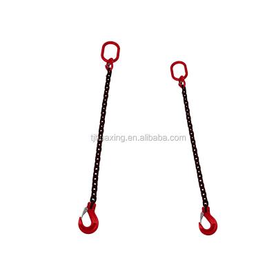 China Din/USA or else allied cargo steel chain sling chain lifting sling for sale