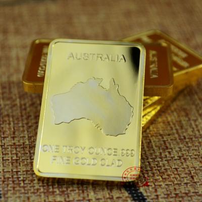 China Europe Troy Ounce 999 Animal Gold Dolphin One Bullion Bar Rare Endangered Clad Australia Souvenir Coin for sale