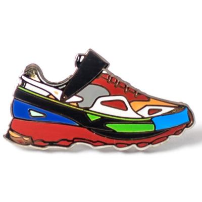 China Custom Soft Enamel 3D Air Metal Jordan Sneaker Lapel Pin for sale