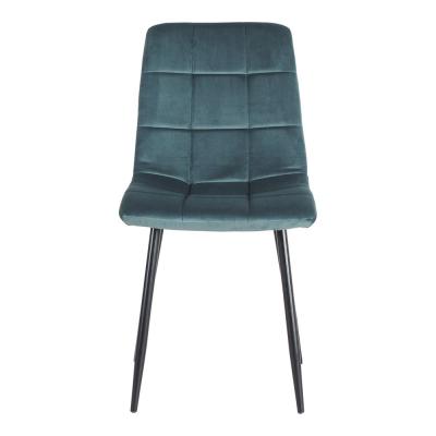 China Nordic removable cover furniture velvet dining chair modern for living room chairs dining chairs eetkamer stoelen for sale