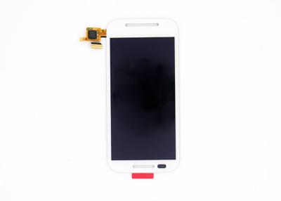 China White 4.3 Inches Motorola Screen Replacement Multi - Touch LCD For Moto E for sale