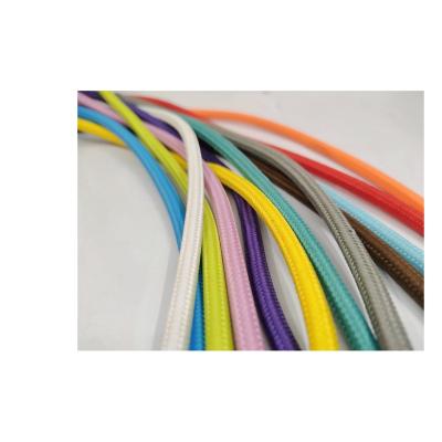 China Diy Factory Supply Hot Price Electrical Cables Silicone Braid Wire for sale