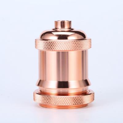 China High Quality Diy Retro Antique Aluminum Pendant Lamp Holder Socket Vintage Edison for sale