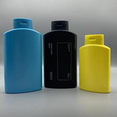 China PE Shampoo Packing Bottle 120ml 200ml 400ml 750ml Cosmetic Plastic Cylinder Packaging Bottle for sale