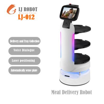 China Wifi Advanced AI-Powered Food Delivery Robot For 2023 High-end Delivery Catering Driverless Robot for sale