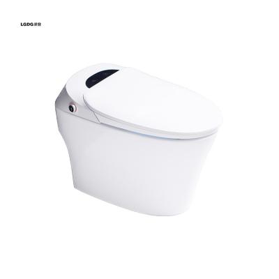 China 2022 Modern Design Latest Design Luxury Fully Intelligent Toilet High Tech Floor Standing Toilet for sale