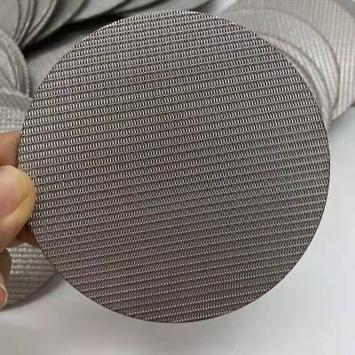 China High End Customized Heat Resistance Stainless Steel Sintered Mesh Filters In Various Shapes for sale