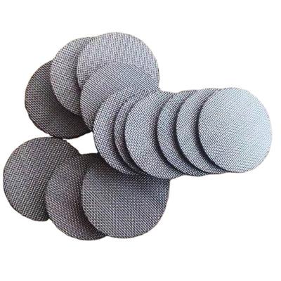 China Corrosion Resistance Customized Sintered Multilayer Sintered Filter Disc Stainless Steel Plate for sale