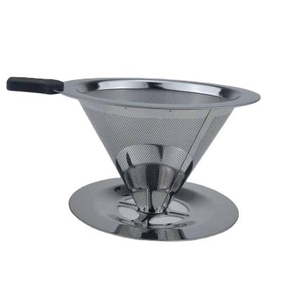 China Professional Heat Resistance Design Coffee Filter Basket Coffee Head Filter for sale