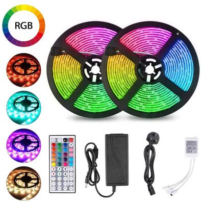 China Lighting LED Controller DC12V IP20 RGB TV Back Light Flexible Kit WIFI Light Led Strip Lights With Outdoor for sale